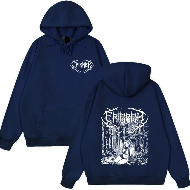 アニメ Frieren: 旅の終わりを超えて Tシャツ Frieren マンガゴシックパーカー男性女性服冬服ルーズスタイルストリート