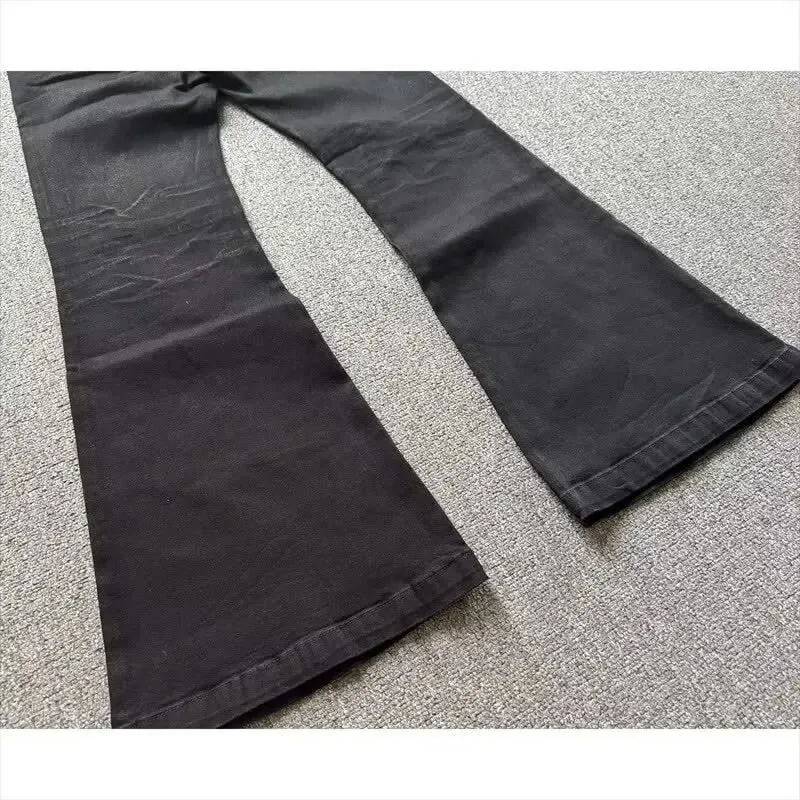 American High Street Vintage Wide-leg Jeans For Men Street Slim Flare Pants — image 4