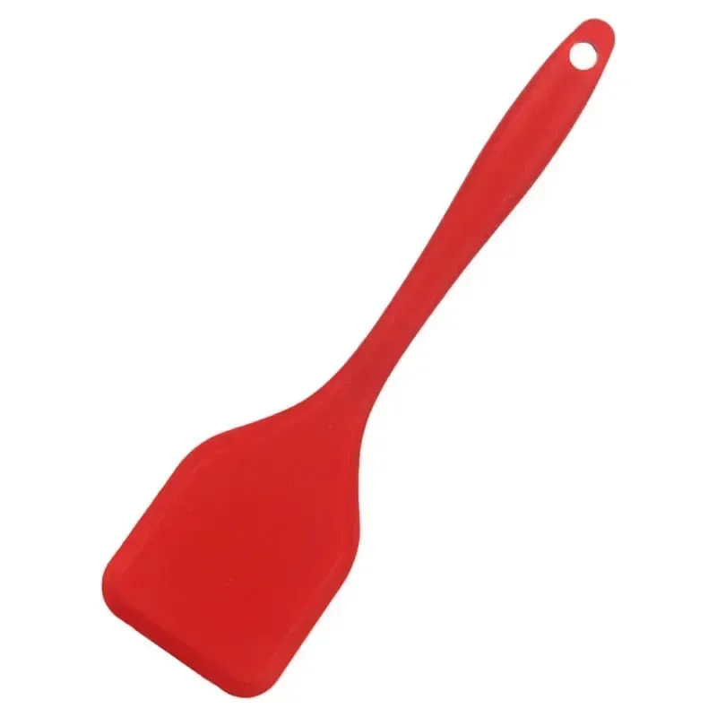 Small 20.5cm Silicone Cooking Leakage Spatula Dense Shovel Fried FishOmelette Shovel Non-stick Spatula Kitchen Cooking Tools — image 11