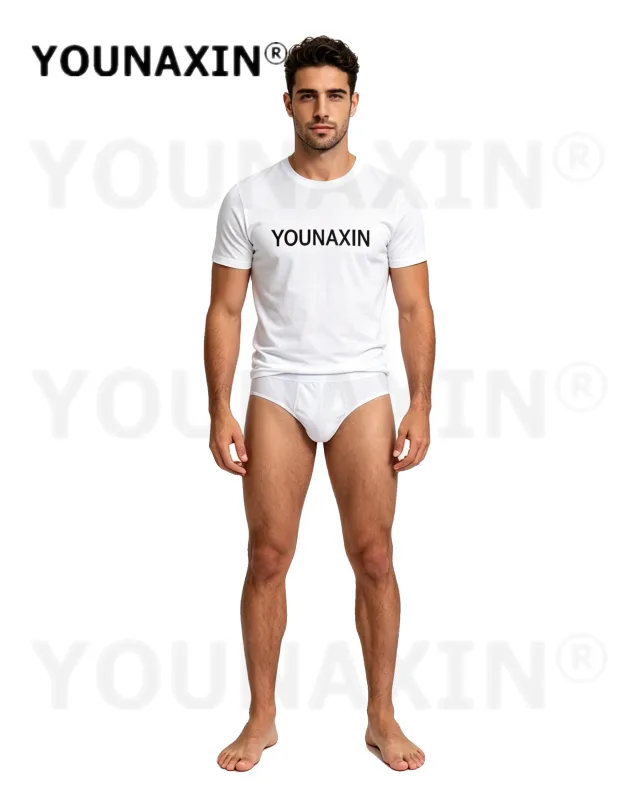 7 Pieces Overweight Men's Big And Tall White Briefs Cotton Plus Size Underwear Panties Undies L XL 2XL 3XL 4XL 5XL 6XL 7XL 8XL — image 10