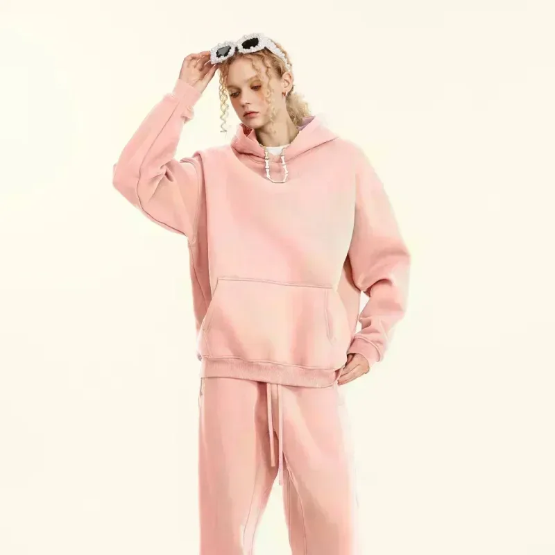 Freya Skye 2000s fashion hooded sweatshirt - Women's loose fit - Men's version. Cutecore. Suitable for both men and women. — image 7