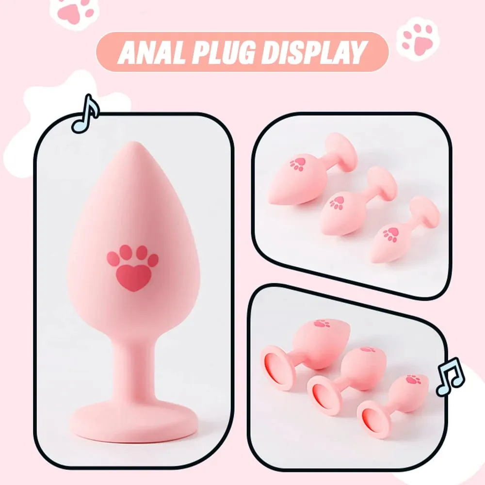Anal Toy Soft Silicone Anal Plug for Beginner Butt Plug Men Women Gay Couples Anal Prostate Stimulator Adult Masturbator Sex Toy — image 3