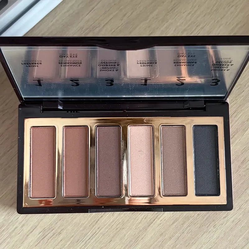 Charlotte Tilbury PILLOW TALK Série Coração Macio Cor Dupla Pó Blush Placa de Cores Código de Cores Quentes Primeiro Amor Sexo em Fogo