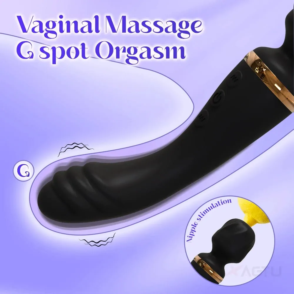 Vibrador de 10 velocidades, brinquedos sexuais para mulheres, varinha mágica, estimulador de clitóris anal, sem fio, masturbador feminino, brinquedos sexuais 18 + — image 3