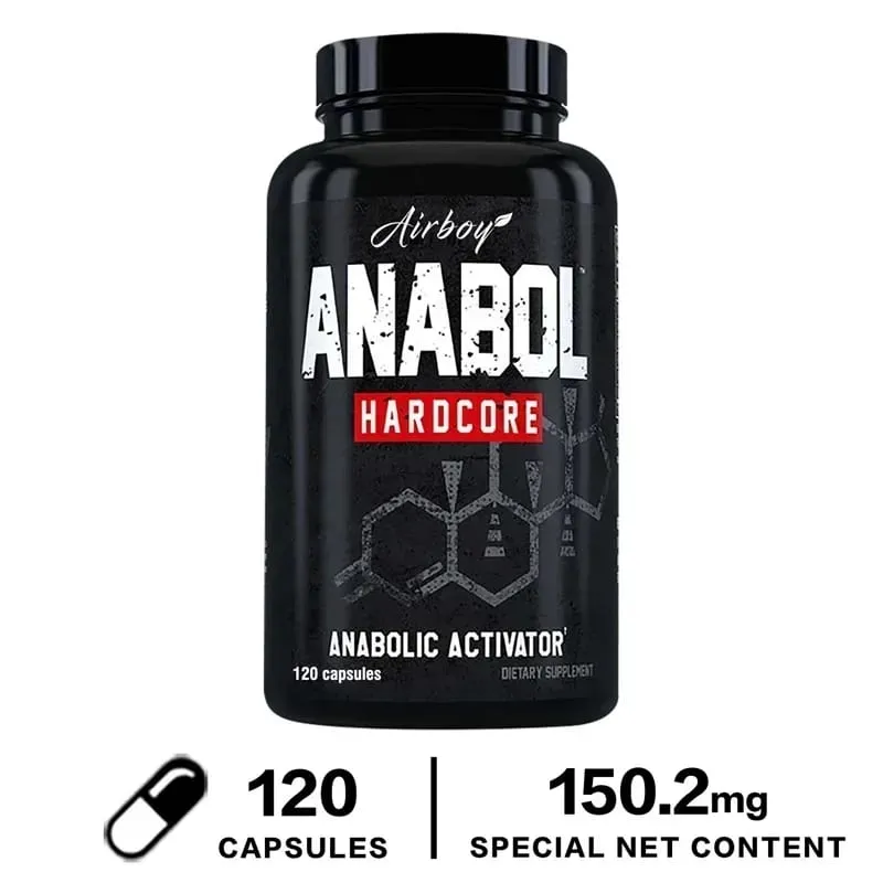 Anabol 하드코어 보충제 - 근육 단백질 합성을 촉진하고 근력을 증가시키는 동화작용 근육 강화 보충제 — image 9