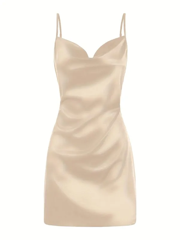 2024 Lady Va Voom Satin Höfthängselklänning dam — image 11