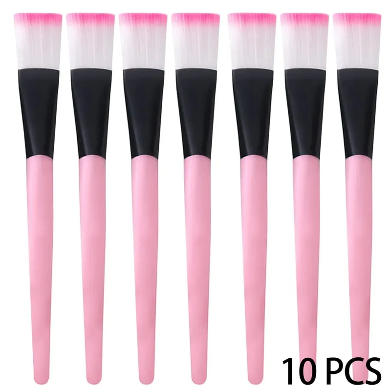 10PCS Facial Fan Mask Brushes Face Mask Applicator Tool Makeup Brushes For Esthetician Women DIY Facial Mask Cosmetic Tools — image 11