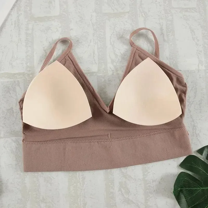2 Pcs Bra Set Underwear Set Women Panties Sexy G-String Seamless Bralette Female Lingerie Soft Tank Crop Top 2026 New