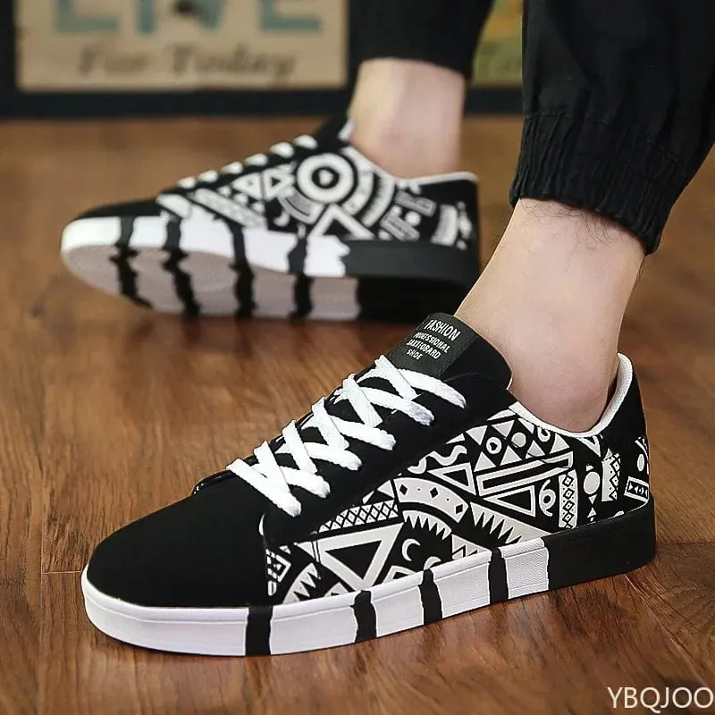 2026 novo tamanho grande outono moda nova casual confortável sapatos masculinos planos nicho tendência versátil sapatos de tabuleiro masculino — image 2