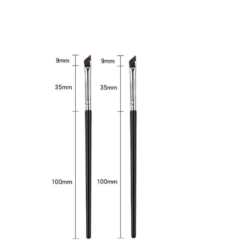 1-16pcs Upgrade Blade Eyeliner Brush Ultra Thin Fine Angle Flat Eyebrow Brush Liner Brow Place Makeup Brush Precise Detail Brush — image 11