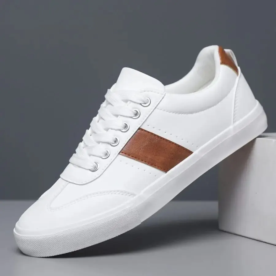 Men's Fashionable Casual Sports Sneakers - Round-Toe Lace-Up Design Offering a Comfortable Experience Suitable for All Seasons — image 3