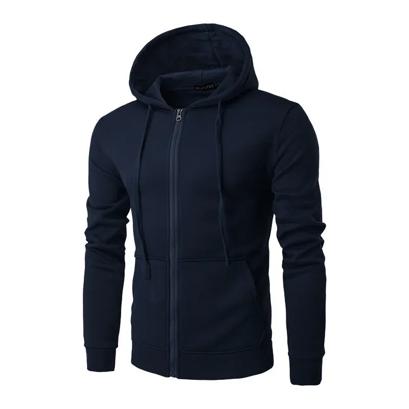 spring autumn Men Sweatshirts Long Sleeve Hoodie Zipper cardigan Male/woman Hoodies Sweatshirt Slim Fit Hoodie Male Clothing — image 7