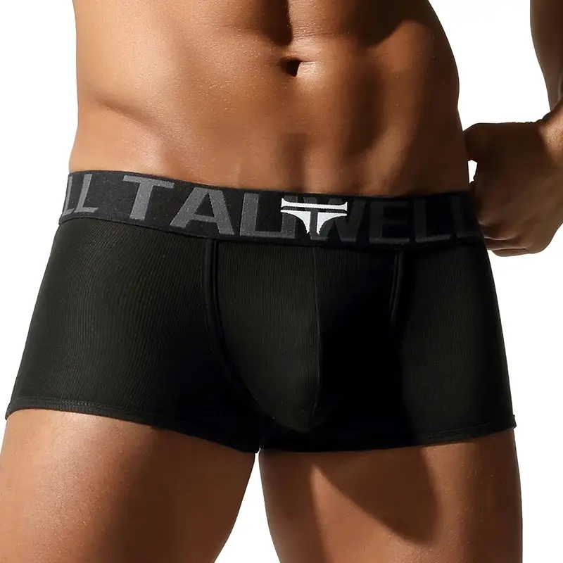 Herrunderkläder, avancerade boxershorts, enfärgad, hög elasticitet, slim fit, andas — image 17
