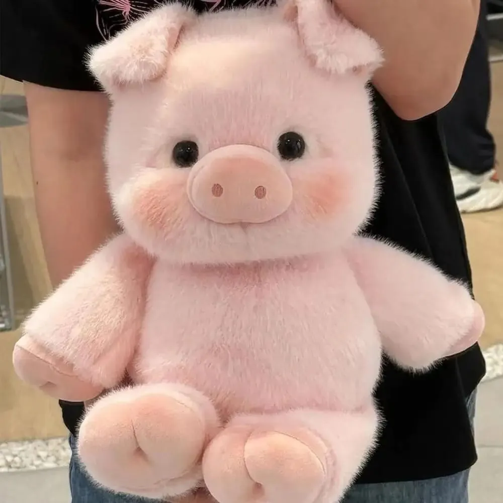 Creative Gift Soft Pig Stuffed Animal Plush Pillow Cute Emotional Support Stuffed Animals Plush 17.7inch Plush Toy — image 1