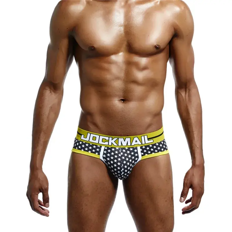 Panlalaking Underwear Briefs Cotton Printed Sexy Men Boxer Brief Slips Cueca Masculina Panties Calcinha Calzoncillos Hombre Breathable — image 15