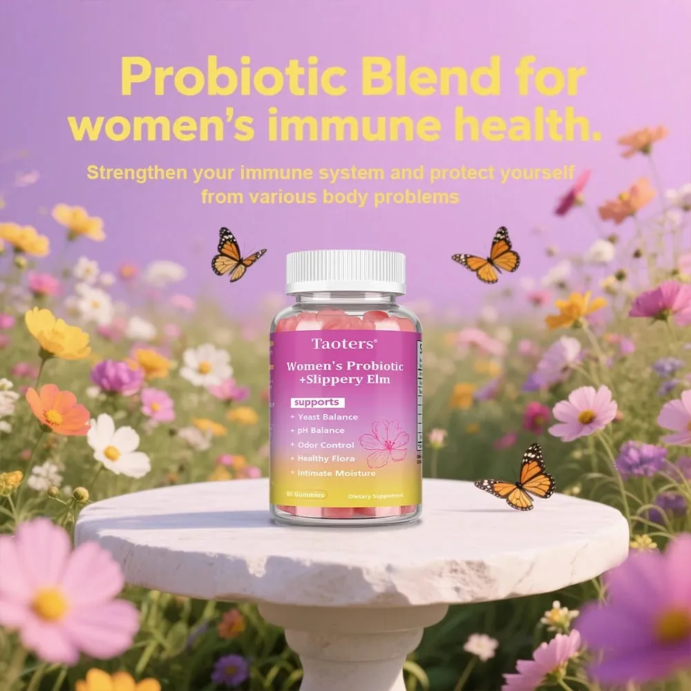 Women's Probiotics for Women Gummies Supports Women's Health - Ph Balance Healthy Odor Supports Gut Immune Health-60 Gummies — image 3