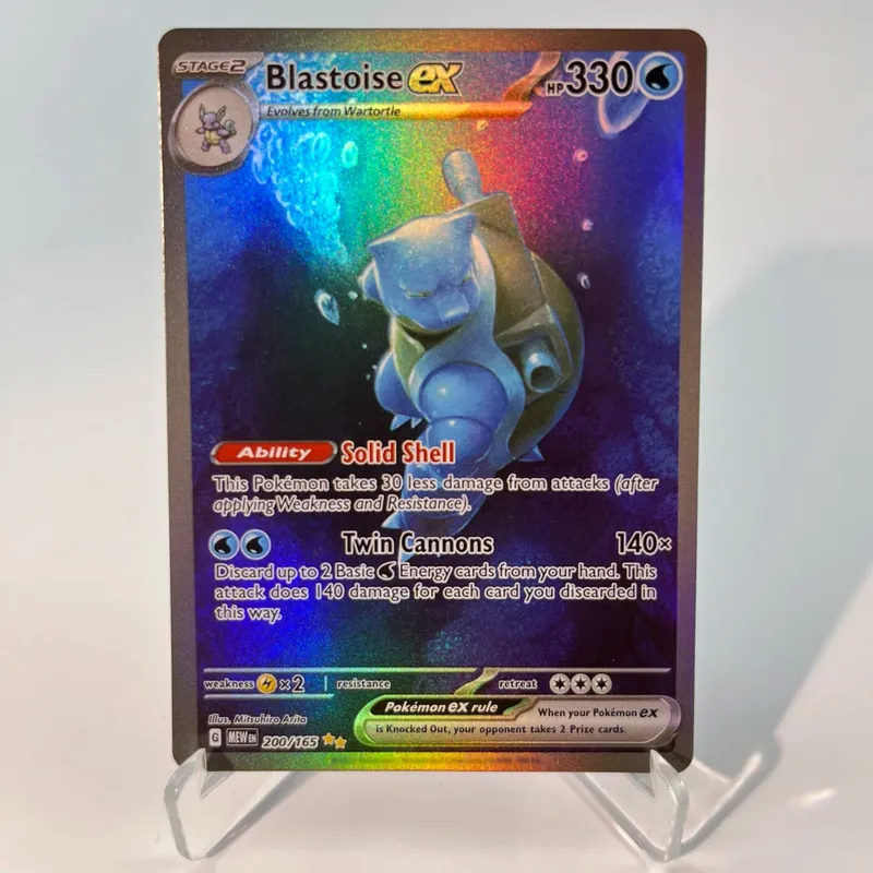 Pokémon 151 PKM Cards PTCG3-D Bulbasaur Squirt Rainbow Gengar ex Holographic Ex GX Rare Collection Battle Toys Gifts for Hobbies — image 24