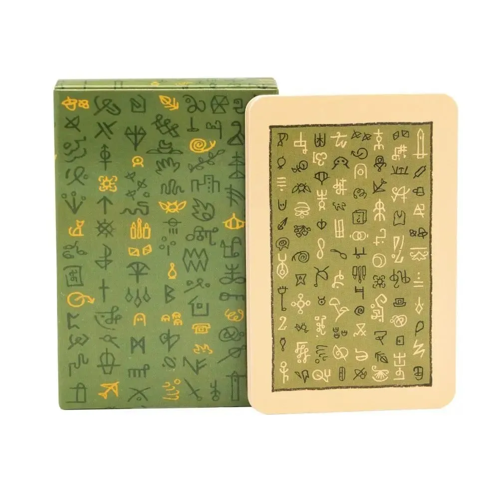 50 Pcs Mystical Divination and Creative Inspiration Cards 9*6.5cm Vintage Style Illustrated Oracle Card Deck — image 2