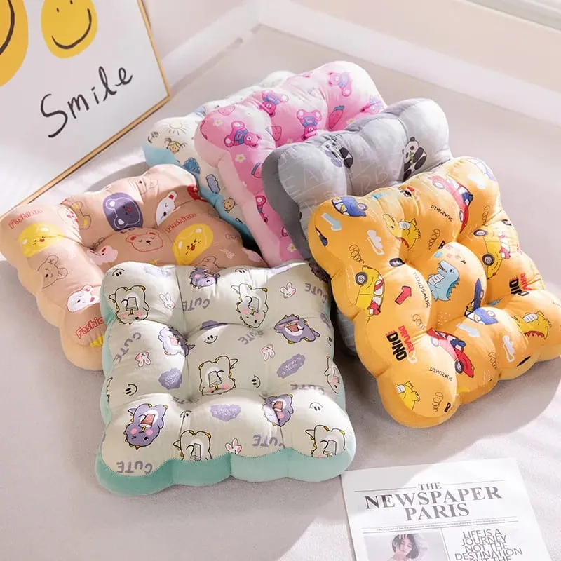 40cm Animal Paradise Car Cute Dinosaur Bear Panda Cushion Cartoon Stuffed Plushies Throw Pillow Car Chair Seat Mats Home Gifts