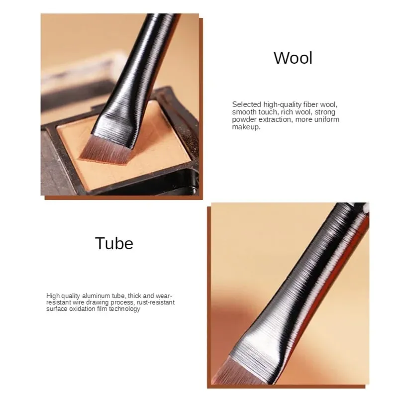 5 Pcs Brow Contour Makeup Brushes Eyebrow Eyeliner Brush Professional Super Thin Angled Liner Eye Brush Make Up Tools — image 4