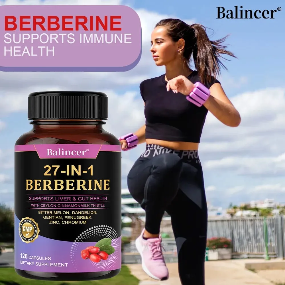 Berberine with Ceylon Cinnamon Supplement - Extra Strength for Immune System Digestive Health & Energy Production — image 5