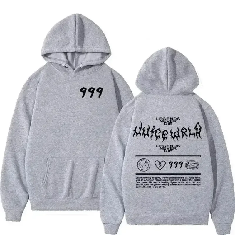 2026 Juice WRLD Men's Hooded Sweatshirt Autumn Fashion Hip Hoo Casual Pullover Unisex Street Style Loose Fit Warm Y2K Trend — image 11