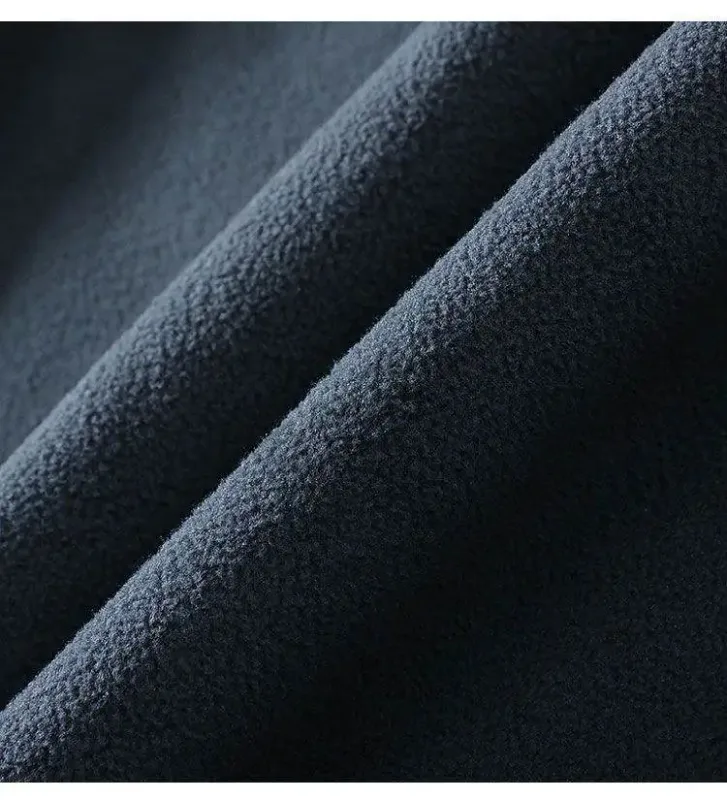 Men Polar Fleece Hooded Jacket 2025 Autumn Winter Men Thicken Warm Parkas Coats Men Soild Color Jackets Male Hoodies Sweatshirt — image 7