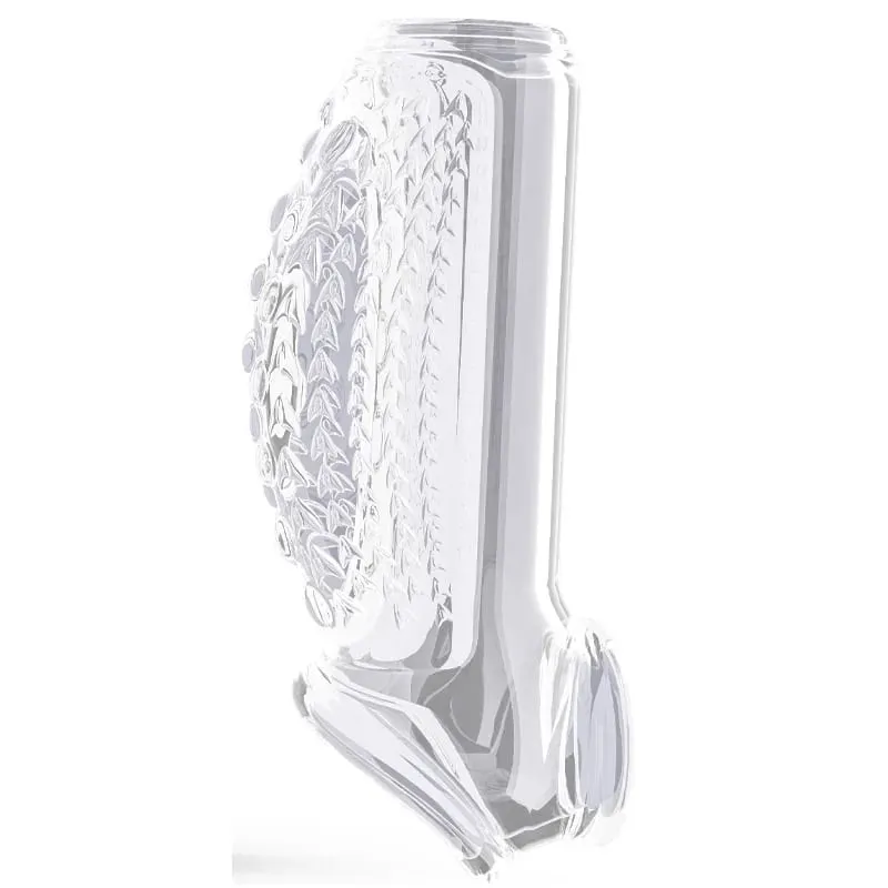 Thicken Penis Enlargement Sleeve Reusable Cock Ring Delay Ejaculation Penis Extender Condom Lock Ring Sex Toys Men Erotic Goods — image 7