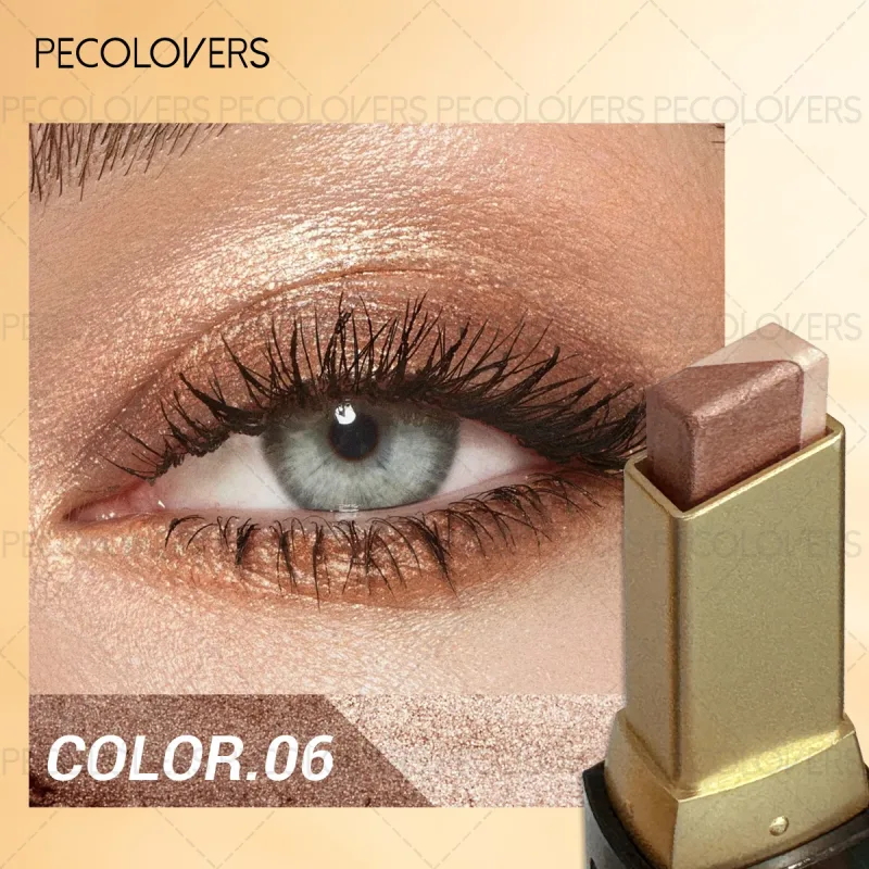 1PC Two-color Eyeshadow Stick Eye Highlighter Lazy Eyeshadow One Touch To Set High Color Development Eye Cosmetics — image 10