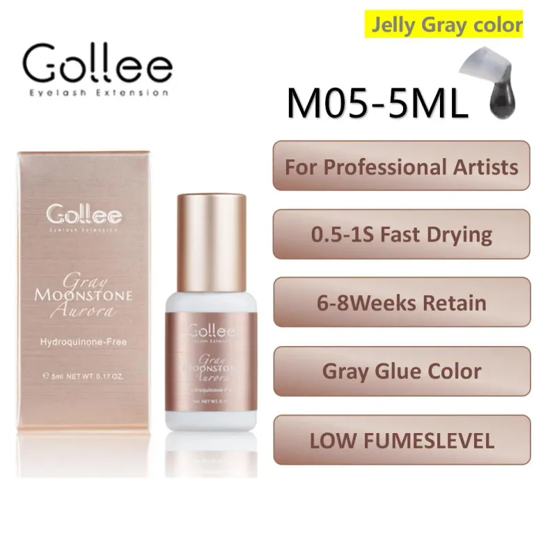 Gollee For Master of Eyelash Grafting 0.5s Fast Drying Retention 6-8 Week Eyelash Extension Glue Waterproof Max Bonding
