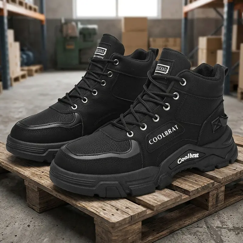 Spring/Summer Large Size Fashionable Mid-Cut Simple High-Quality Durable Comfortable Business Casual Outdoor Sports Men's Shoes