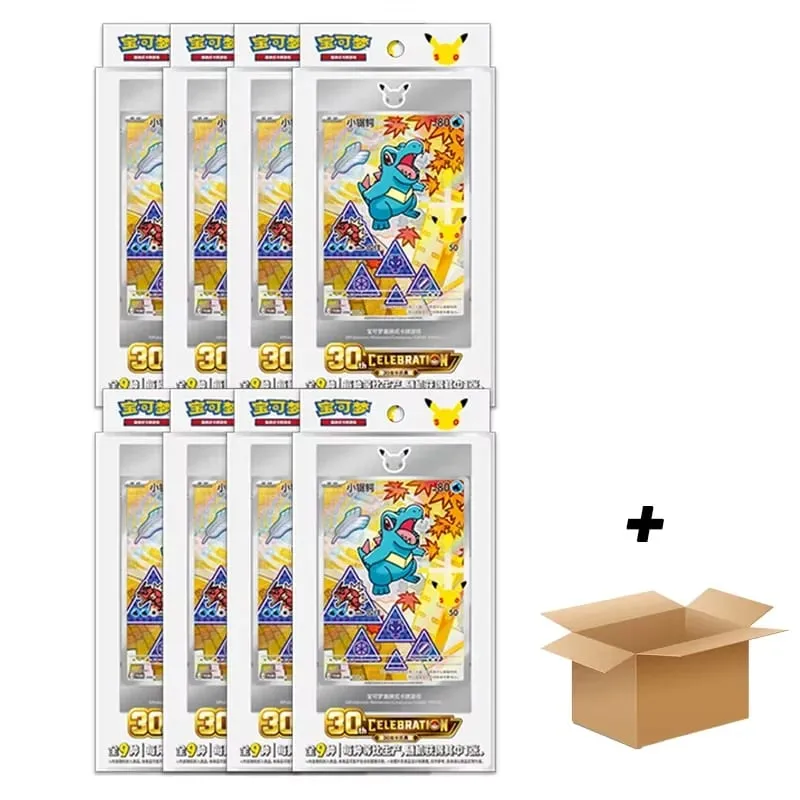 Original Pokemon 30th Anniversary Vol.1 Vol.2 Vol.3 Original Partner Special Illustration Set Gift Box PTCG Collectible Cards — image 16