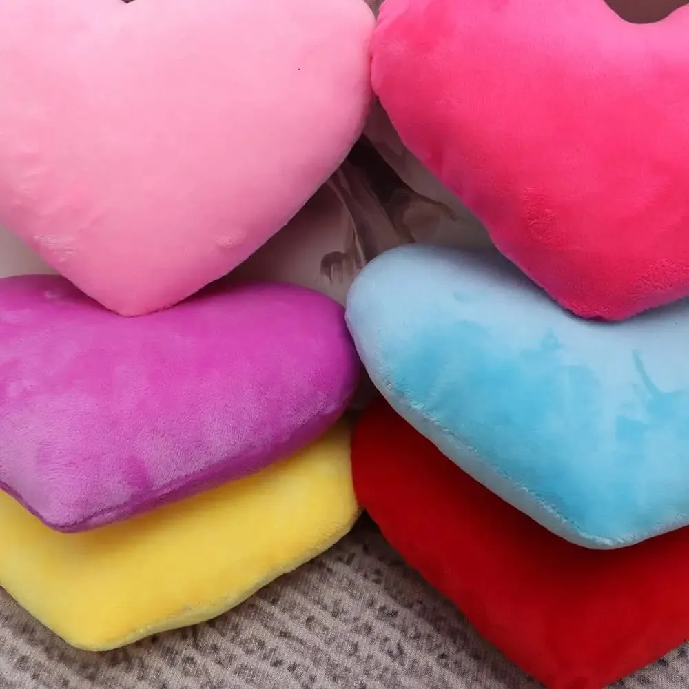 Hot for Birthday Valentines Day Heart Pillow Pillow Heart Shape Soft Pillow