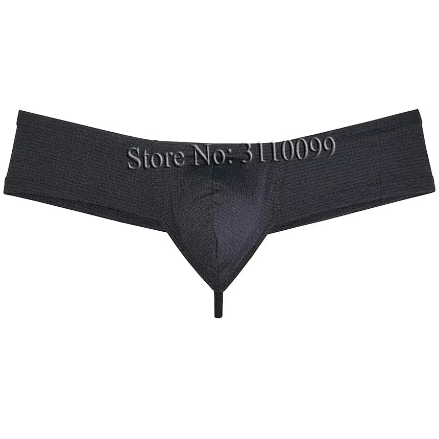 Cueca boxer masculina hip hop calcinha 1/3 nádegas biquíni roupa íntima definitiva — image 1