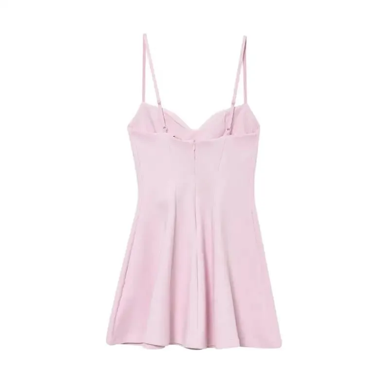 Klänningar Sommar Dam 2026 Ny Chic Slim Tube Top Elegant Mini Camisole Damklänning Gatumode Ungdom Julklänning — image 5