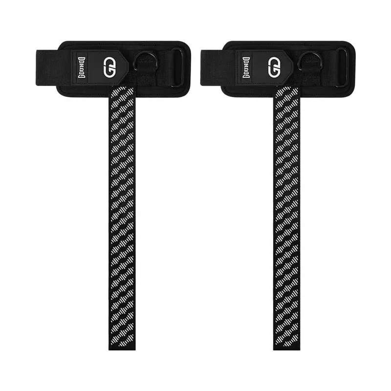 2Pcs Weightlifting Wrist Straps Strength Training Adjustable Non-slip Gym Booster Bands Fitness Lifting Support Sports Grip Band