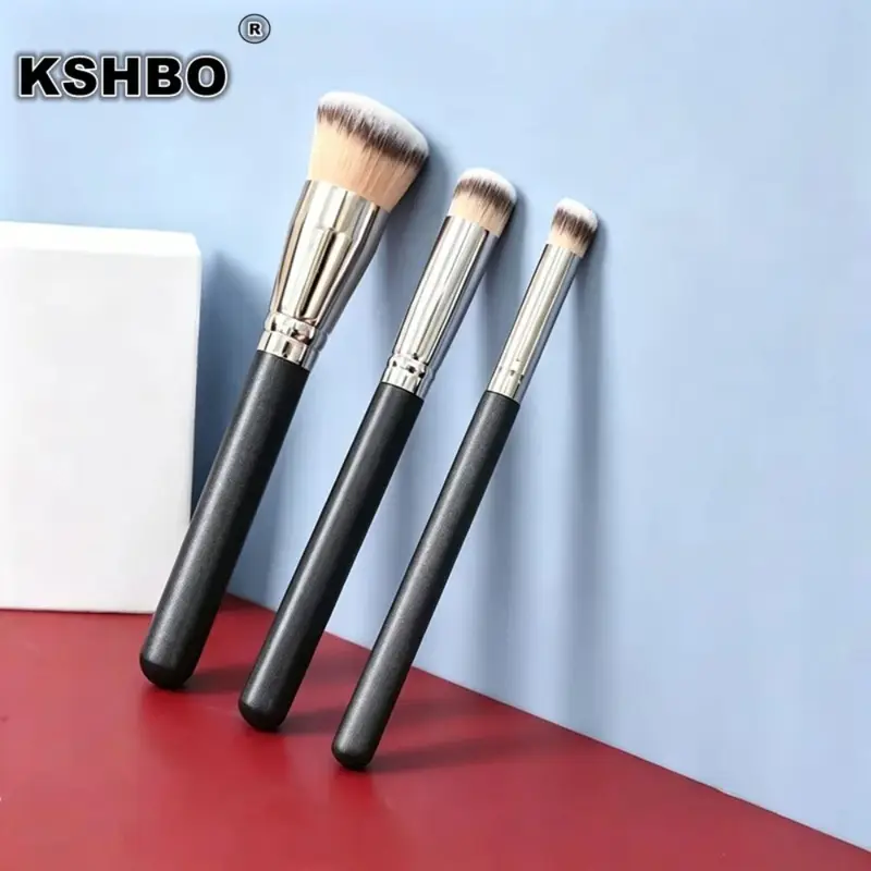 1/3pcs Face Makeup Brushes Set - Powder Foundation Concealer BB Cream Blush - Tools for Liquid And Powder Products — image 1