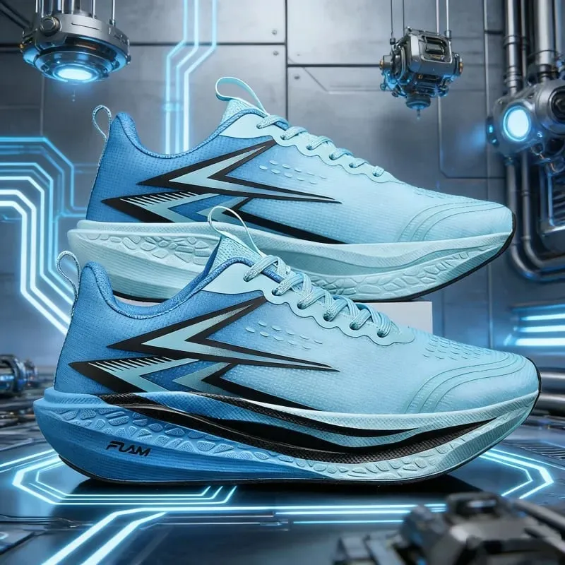 Men Women Carbon Plate Marathon Running Shoes Breathable Lightweight Non-Slip Racing Training Sports Athletic Sneakers — image 9