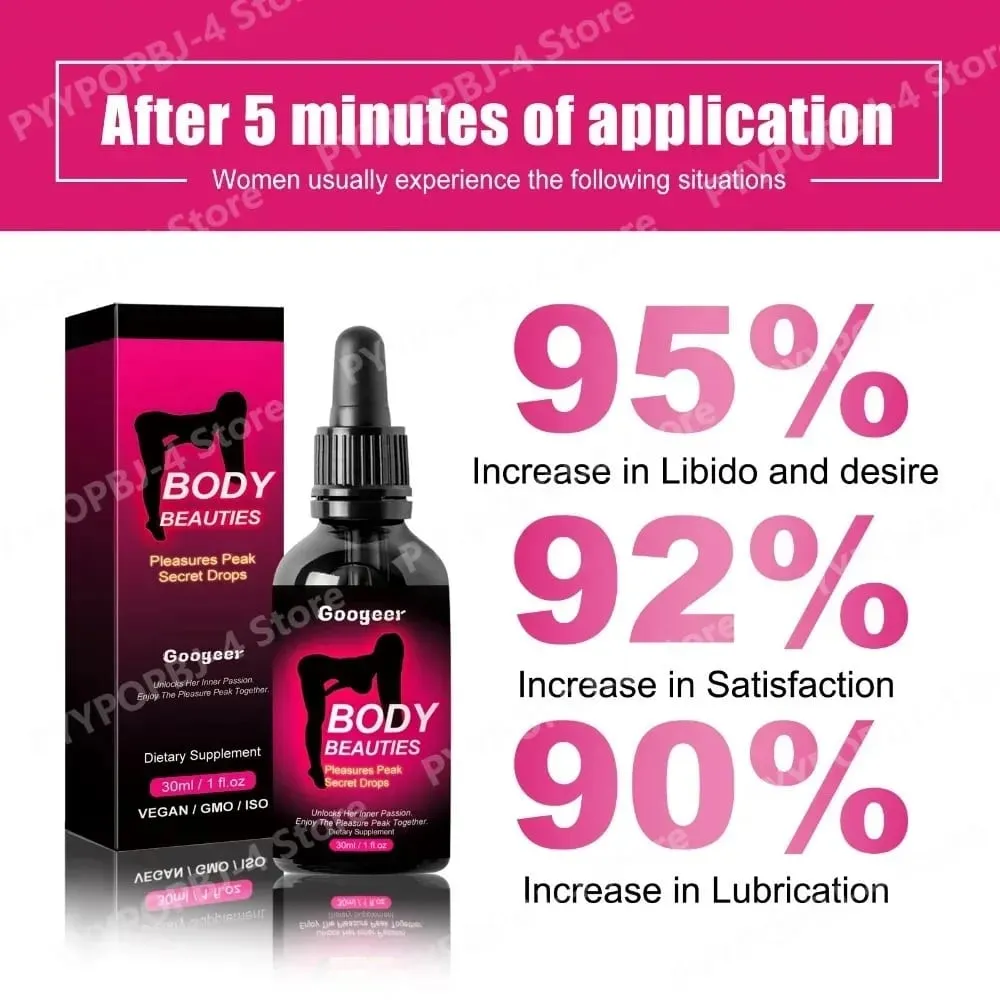 Maca Root Extract Liquid Drops 30ml with Muira Puama and Tribulus Liquid Supplement for Women — image 3