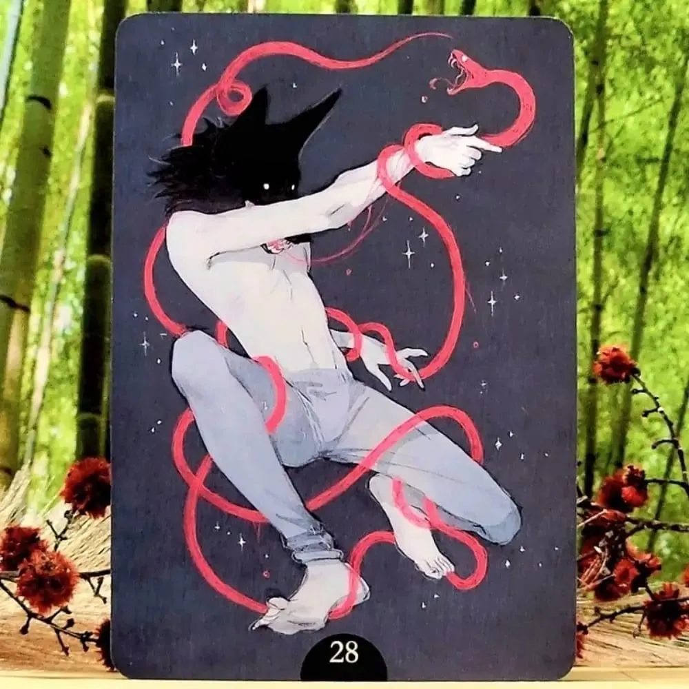 8.8*12.6cm Loputyn Oracle 36 Pcs Cards Double-sided Embossed Evocative Sensual and Imaginative Drawings — image 5