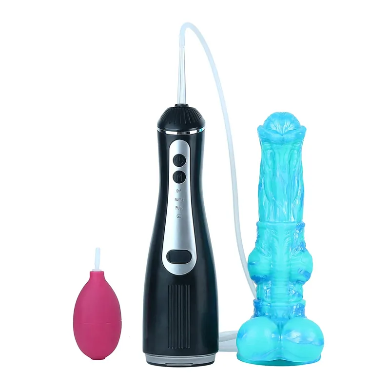 Silicone Electric Squirting Fantasy Dildos με βεντούζα Μασάζ προστάτη εκσπερμάτωσης πέους σεξουαλικά παιχνίδια για γυναίκες άνδρες — image 30