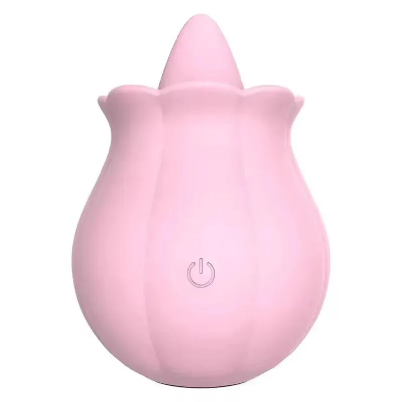 Kraftfull tungslickande vibrator för kvinnor G Spot Clitoris Bröstvårtstimulator Massager Masturbator Sexleksaker för vuxna för par 18+ — image 5