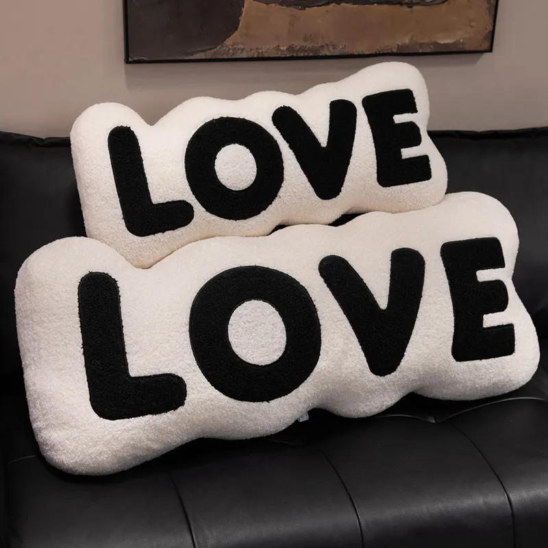 Love Letter Pillow Lumbar Waist Cushion For Couch Living Room Valentine's Day Wedding Ceremonies Party Decorations — image 4