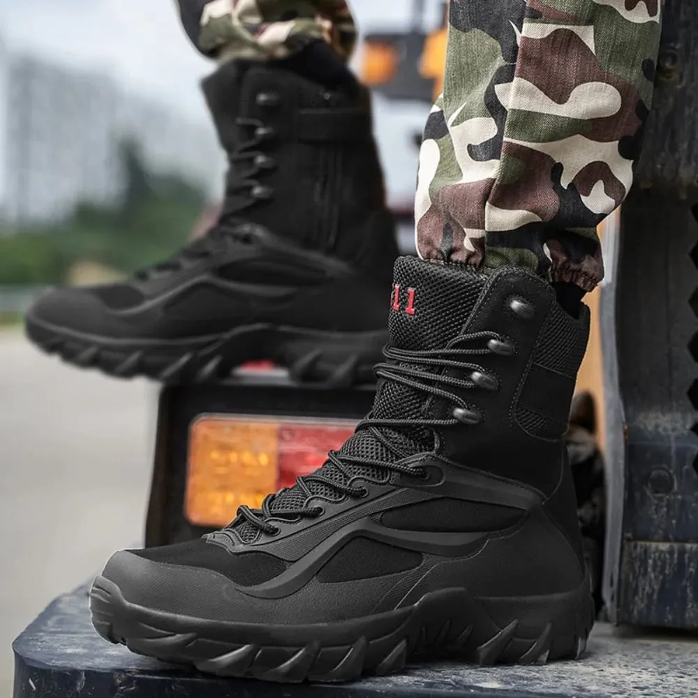Magnum Large Size High Top Tactical Boots Breathable Military Combat Boots for Outdoor Hiking Durable Training Boots Anti slip — image 1