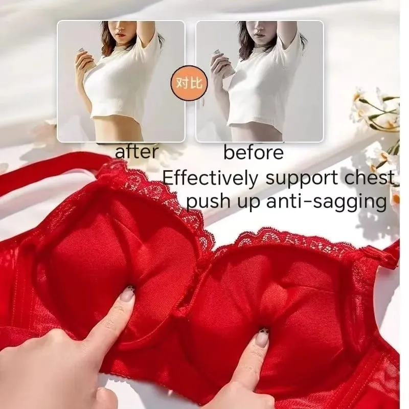 8 CM Extreme Push Up Bra For Flat Chest A Cup Ultra Padded Non Wire Lingerie Creates Cleavage — image 7