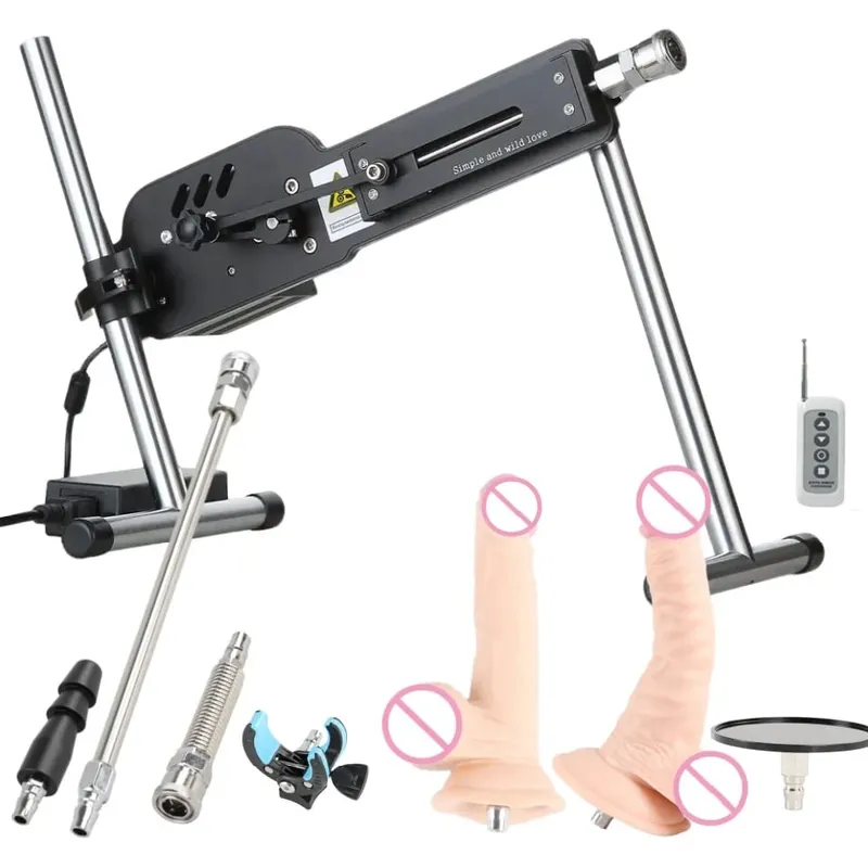 Adult Sex Machines for Couple Masturbating Pumping Gun Adjustable Speed Love Sex Machine for Men with Masturbation Cup