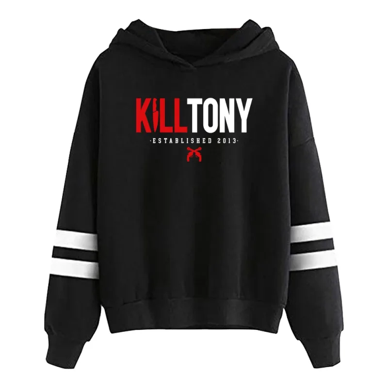 Kill tony merch moletom unissex com bolsos barras paralelas manga streetwear mulheres homens moletom com capuz roupas engraçadas — image 17