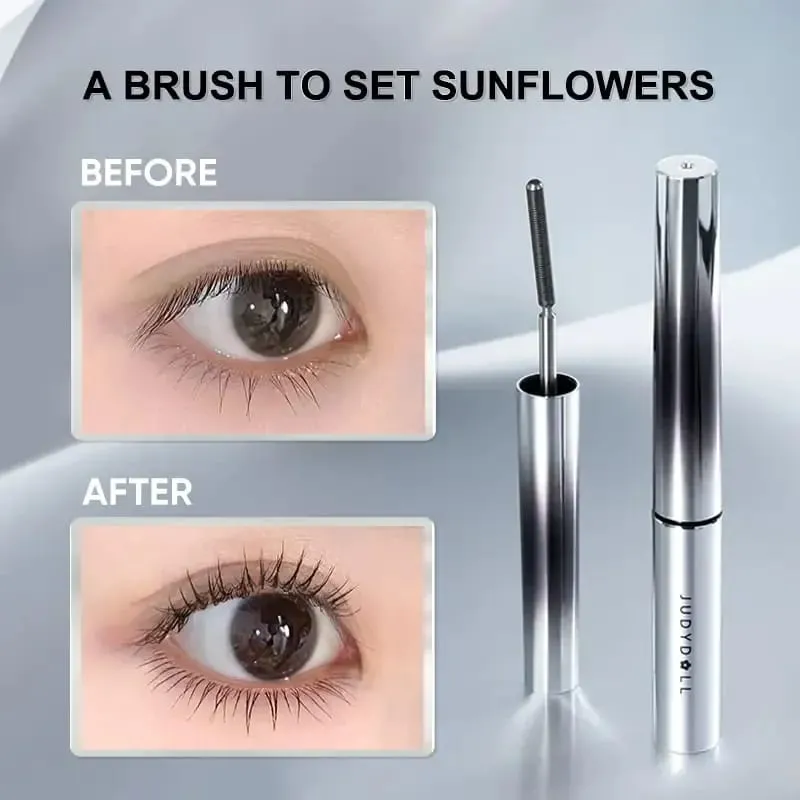 Judydoll Hàng Mi Mascara Tơ Không Thấm Nước Sợi Mascara Đen Dài Uốn Cây Nối Mi Đôi Mắt Gợi Cảm Mỹ Phẩm Trang Điểm — image 5
