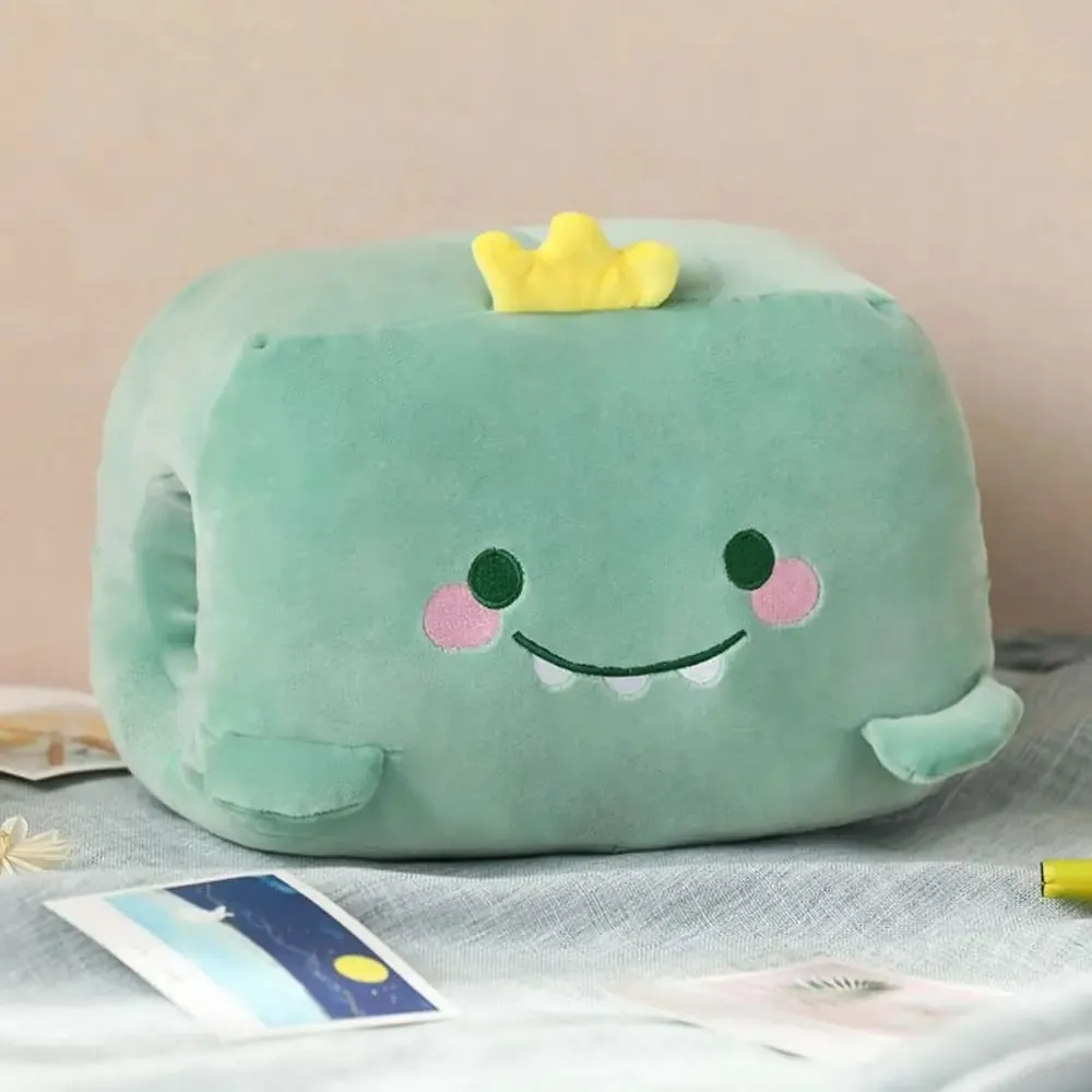 Creative Plush Toy Hand Warmer Plush Pillow Keep Warm Super Soft Office Nap Pillow Cartoon Animal Pillow Stuffed Toy Winter — image 3
