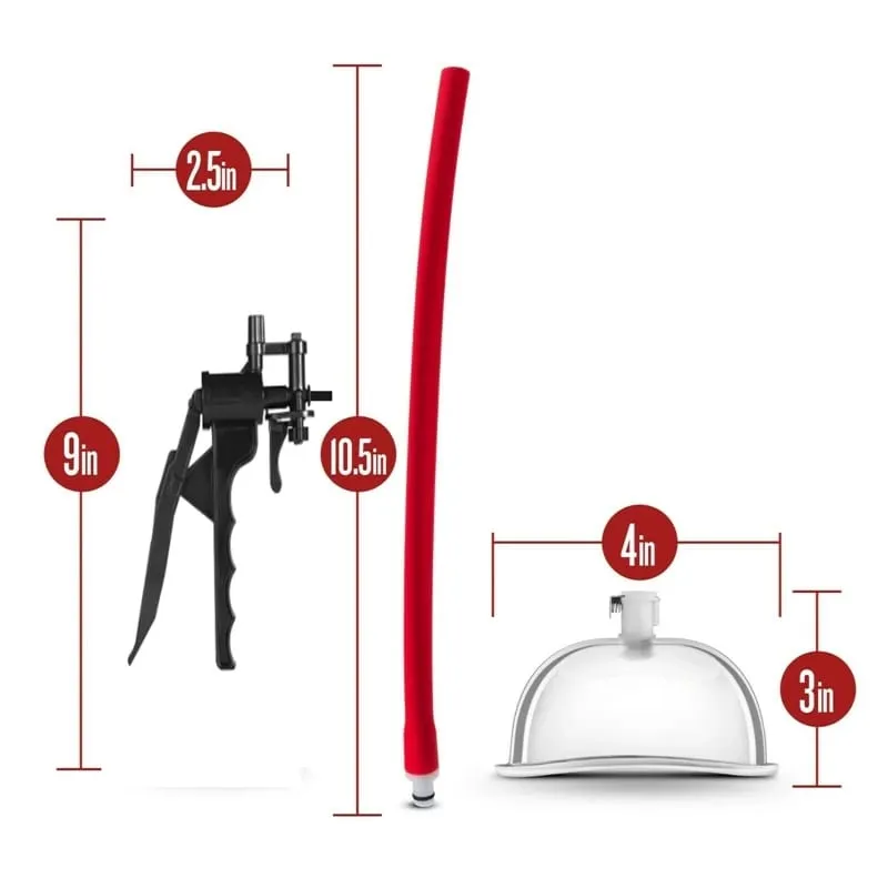 Vagina Pump Nipple Breast Sucking Enlargement Clitoris Stimulator Sex Toys for Women Pussy Sucker Handle Vacuum Cup — image 6